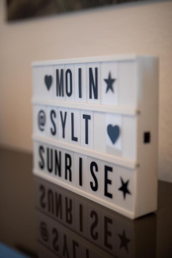Ferienwohnung "Sylt Sunrise" Westerland Zewnętrze zdjęcie